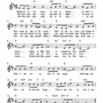 Free Lead Sheet Blessed Assurance Hymn Sheet Music Christian Song
