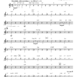 Let There Be Peace On Earth Guitar Sheet Music Kirby Shaw Choral